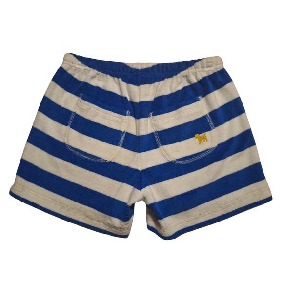 Mini Boden bold striped towelling shorts - Picture 2 of 13